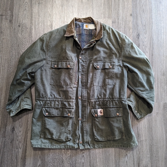 Carhartt Jackets & Coats Vintage Carhartt Flannel Lined Jacket
